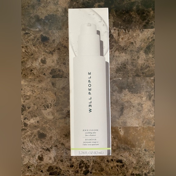 Well People Juice Cleanse Soothing Aloe Face Cleanser 3.78 fl oz / 112 ml NIB - Picture 1 of 6
